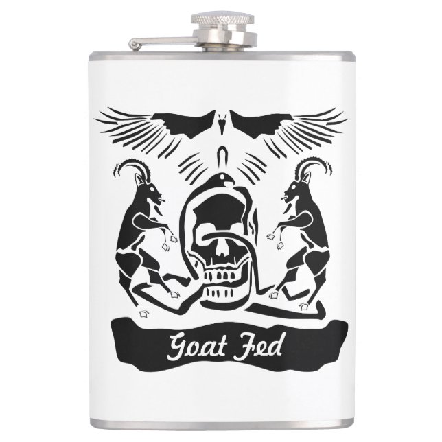 Vapenskölden Black Goat Corrupt Trinity Fickplunta (Framsidan)