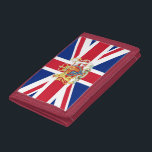 Vapenskölden för Flagga och Royal i British Union<br><div class="desc">Royal Vapensköld och unionens Flagga i Förenade kungariket Underbar Storbritannien och Nordirland.</div>