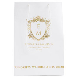 Vapenskölden Guld Bröllop Initialer och Bröllop Bl