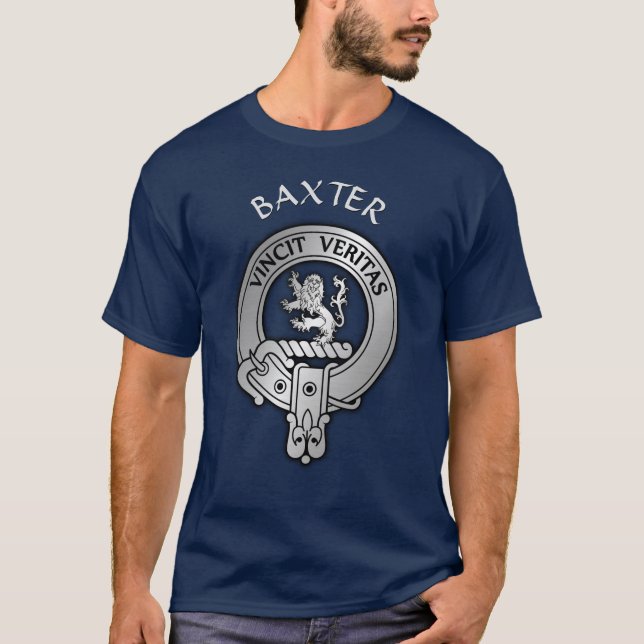 Vapenskölden klan Baxter T Shirt (Framsida)