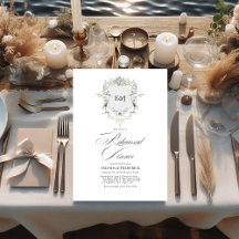 Vapenskölden Rehearsal Dinner för Lakeside Monogra