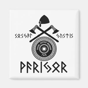 Vapenskölden Social Justice Warrior Magnet