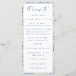 Vapenskölden Watercolor Blue and White Hydrangea Meny