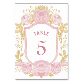 Vapenskölden Watercolor Ro Bordsnummer