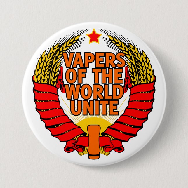 Vapers av världen förenar knapp (Framsida)