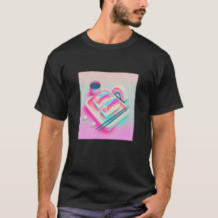 Vaperwave Aesthetic Glitch Sushi Retrowave Synthwa T Shirt