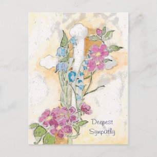 Vapest Sympathy Postcard Vykort