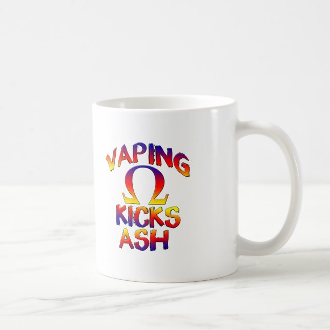 Vaping Kicks Ash Kaffe koppar Kopp (Höger)