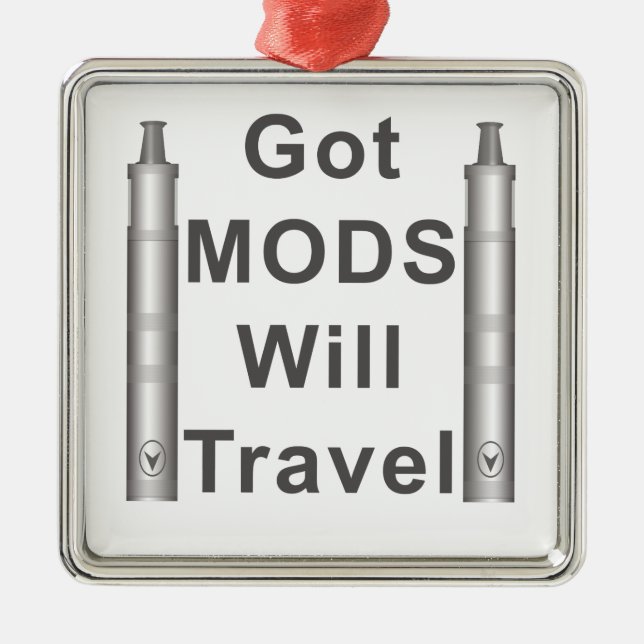 Vaping stenar julgransprydnad metall (Framsidan)