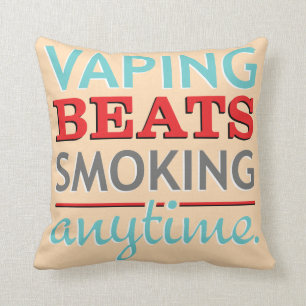 Vaping takter som när som helst röker kudde