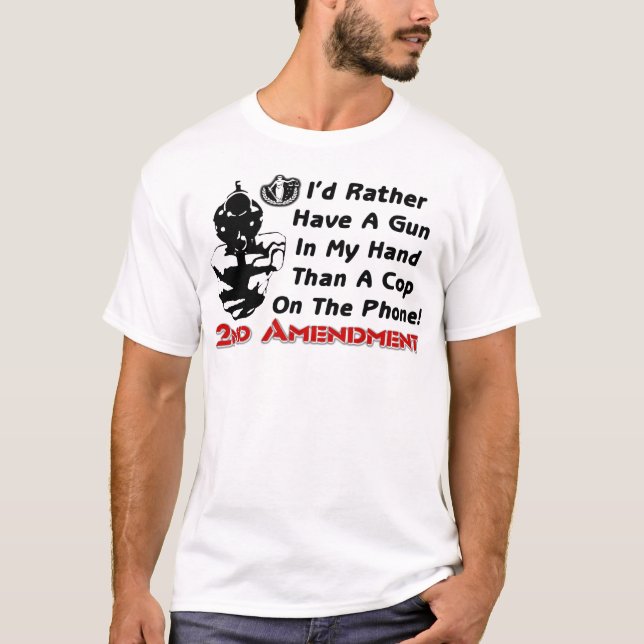 Vapnet i mitt räcker! tee shirt (Framsida)