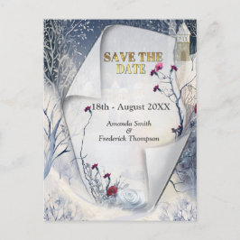 Vapnet vid Sol på vintern Meddelande Vykort