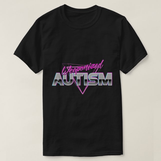 Vaponiserad autism t shirt (Design framsida)
