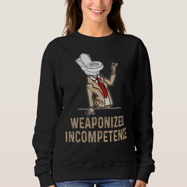 Vaponiserad inkompetens t shirt (Framsida)