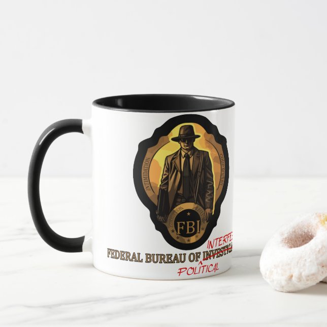 Vaponiserande myndighet: FBI:s korrupt Mugg (Med munk)