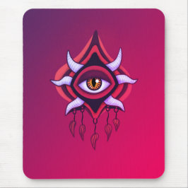 Vaporware Demon Öga - Färg gotin Musmatta