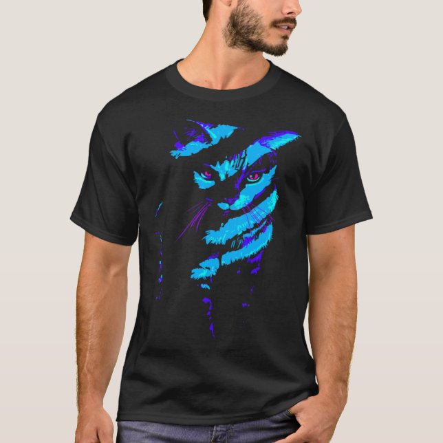 Vaporwave Aesthetic Cat Pastel Goth Soft Grunge T Shirt (Framsida)