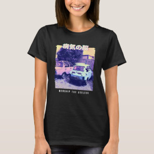 Vaporwave Aesthetic Glitch 80s Retro Polska T Shirt