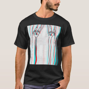 Vaporwave Aesthetic Ledsen Anime Girl Anime Ögon E T Shirt