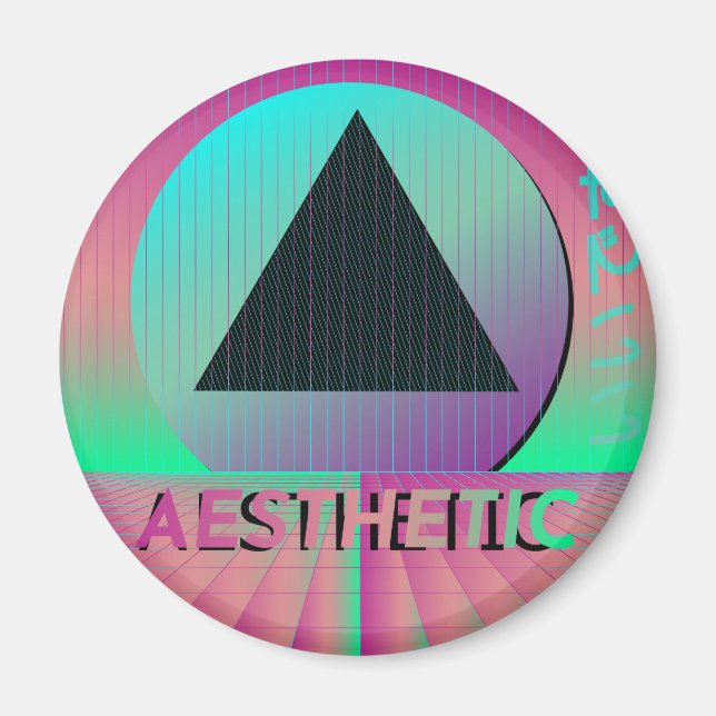 vaporwave aesthetic magnet (Framsidan)
