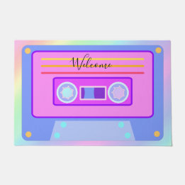 Vaporwave Aesthetic Rainbow 90 s Audio Cassette