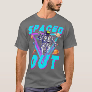 Vaporwave Astronaut Spaced Out Aesthetic Outer Spa T Shirt