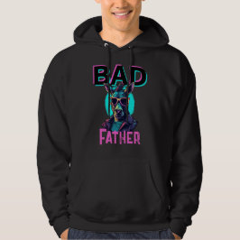 Vaporwave Badass Far Coola Donkey Sunglasses Pun Hoodie