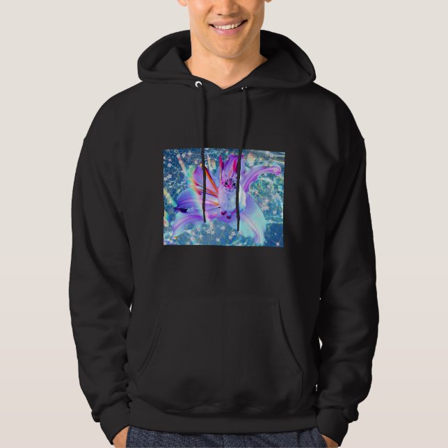 Vaporwave Cat - Hoodie  (Framsida)