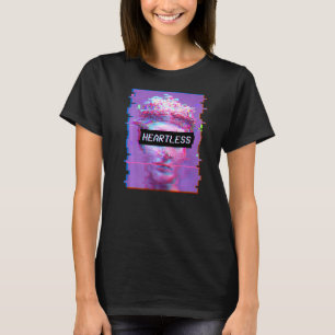 Vaporwave David Statue Aesthetic Art Heartless Mic T Shirt