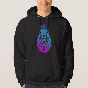 Vaporwave Glitch Aesthetic Stil Japan Pineapple G Hoodie