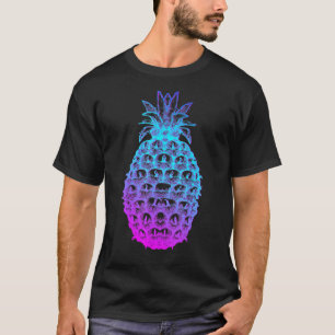 Vaporwave Glitch Aesthetic Stil Japan Pineapple G T Shirt