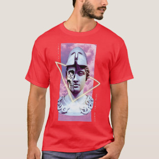 Vaporwave Gremyths Gods Goddesses Statue Grekland T Shirt