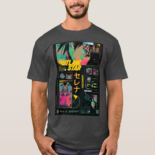 Vaporwave Japanese Urbanech Fashion Style friend f T Shirt (Framsida)