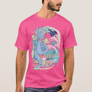Vaporwave japansk retrodrake - japansk art1119 t shirt