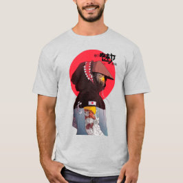 Vaporwave Modern Urban Cybperunk Style Samurai T Shirt