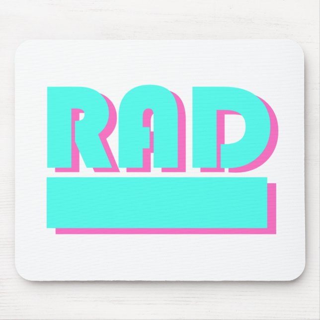 Vaporwave Mousepad - Rad Vaporwave Mousepad Musmatta (Framsidan)