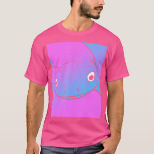 Vaporwave Newt Aesthetic Pastel Goth Salamander T Shirt