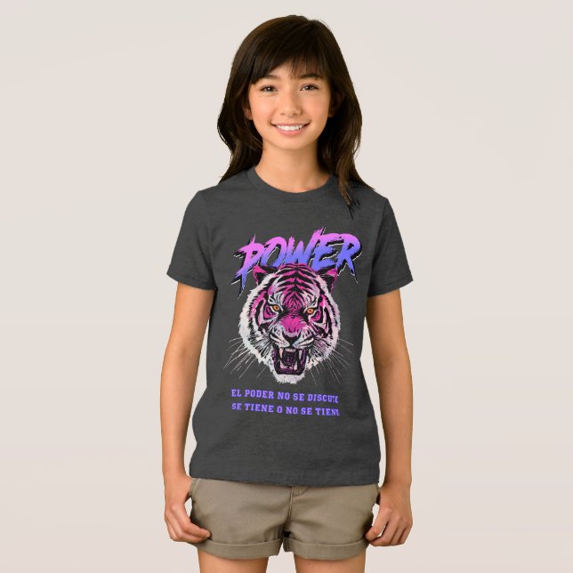 Vaporwave Power Philosophy T Shirt (Framsida Full)