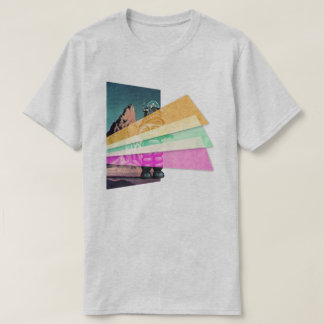 Vaporwave Space Robot Tee Shirt