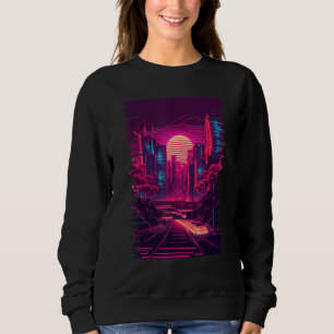 Vaporwave Stad Retrowave Glitch Urban Estetik T Shirt