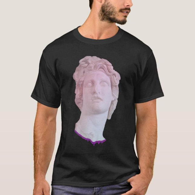 Vaporwave staty t shirt (Framsida)