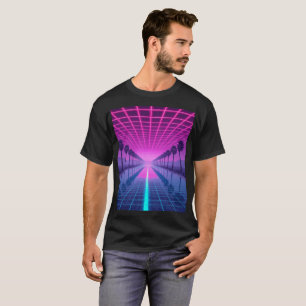 "Vaporwave T-shirt", "Retro 80-tals tröja", "Synth T Shirt