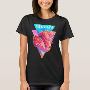 Vaporwave Tendies Chicken Tenders Japanska Kanji C T Shirt