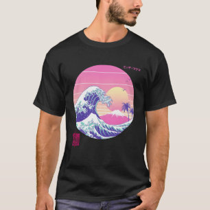 Vaporwave Underbar Wave japansk estetisk T Shirt