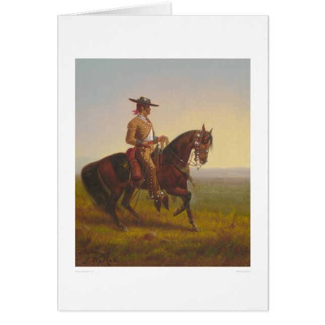 Vaquero (1164) hälsningskort (Framsidan)