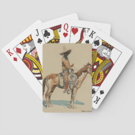 “Vaquero” västerländsk konst av Edward Borein Casinokort
