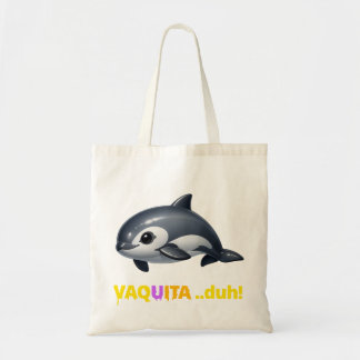 vaquita damt-shirts tygkasse