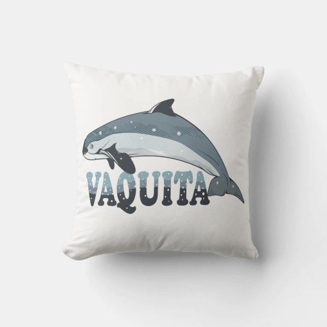 Vaquita Porpoise Kudde (Framsida)
