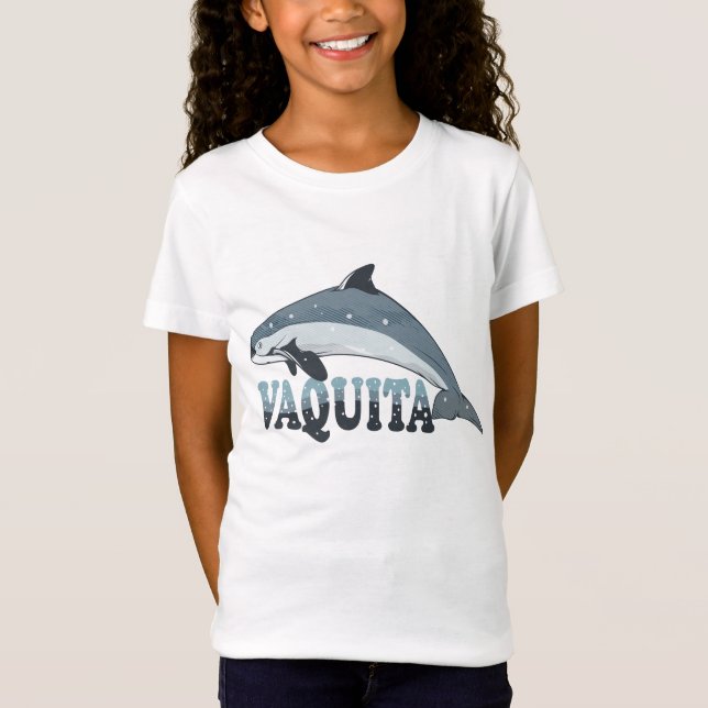 Vaquita Small Porpoise T Shirt (Framsida)