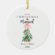 Vår 1:a jultomte Mistletoe